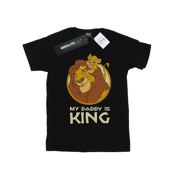 Disney Boys The Lion King Min Pappa Är Kung T-shirt 12-13 År Black 12-13 Years