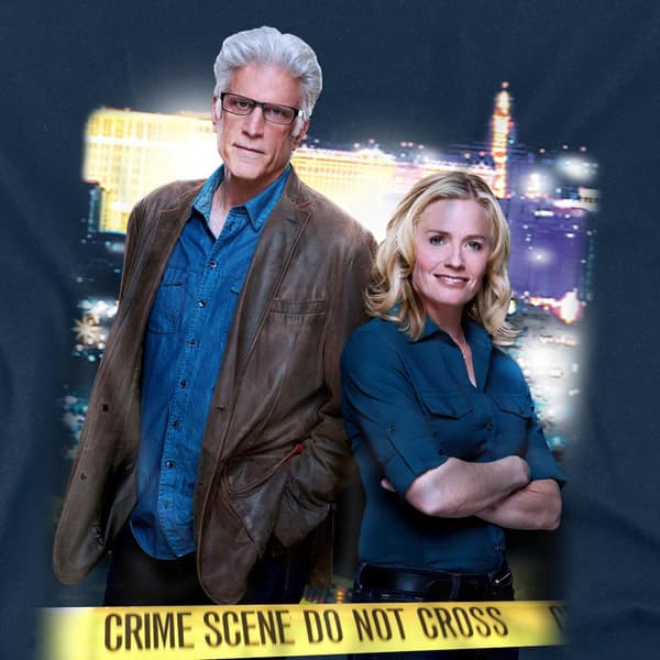 CSI Herr Do Not Cross T-Shirt M Marinblå Navy M