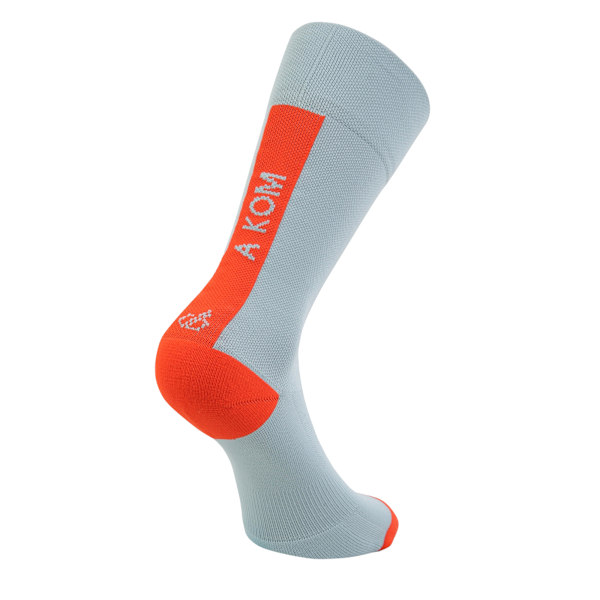 Dare 2B Mens Slogan Cykelstrumpor 6 UK-8 UK Trail Blaze Orange/ Trail Blaze Orange/Slate 6 UK-8 UK