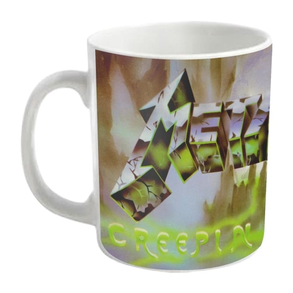 Metallica Creeping Death Mug One Size Vit/Brun/Grön White/Brown/Green One Size