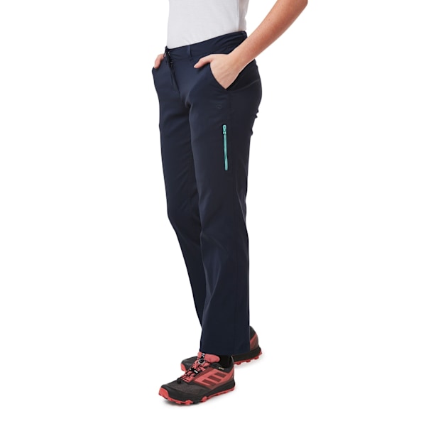 Craghoppers Dam/Kvinnor Verve Byxor 18S UK Blå Marin Blue Navy 18S UK