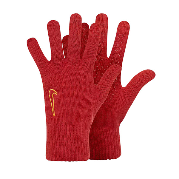 Nike Mens Cinnabar Knitted Swoosh Handskar S-M Röd Red S-M
