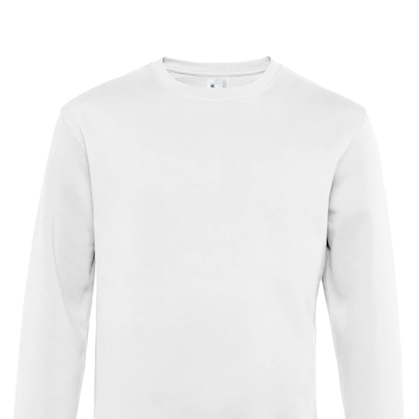 B&C Herr King Sweatshirt XS Vit White XS
