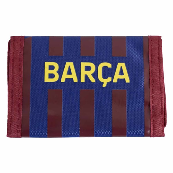 FC Barcelona Randig Plånbok One Size Röd/Blå Red/Blue One Size