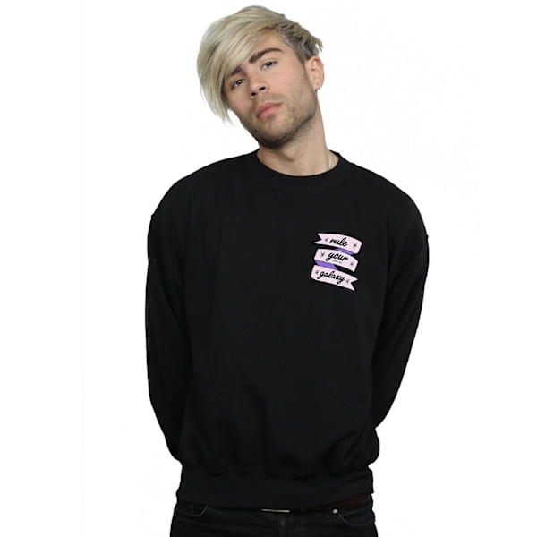 Star Wars Mens Rule Your Galaxy Brösttryck Sweatshirt XL Svart Black XL