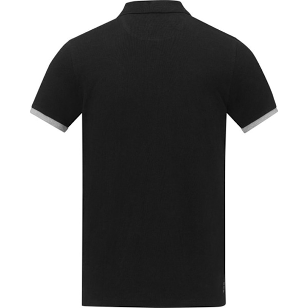 Elevate Herr Morgan Kortärmad Poloskjorta L Solid Black Solid Black L