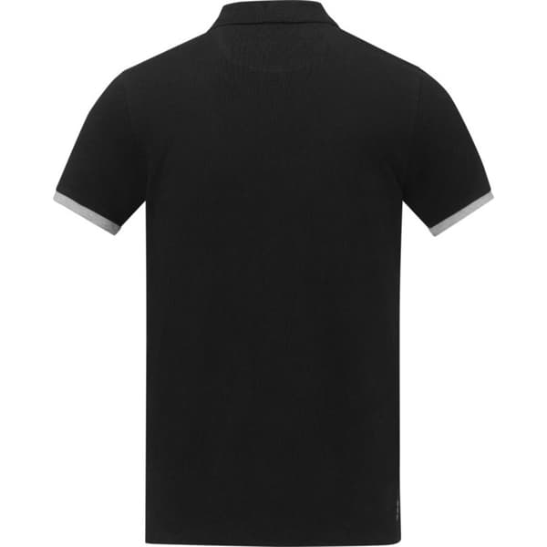 Elevate Mens Morgan Kortärmad Poloskjorta XS Solid Black Solid Black XS