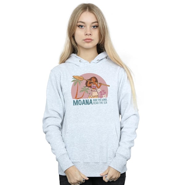 Disney Dam/Kvinnor Moana Läs Havet Hoodie S Sports Grey Sports Grey S