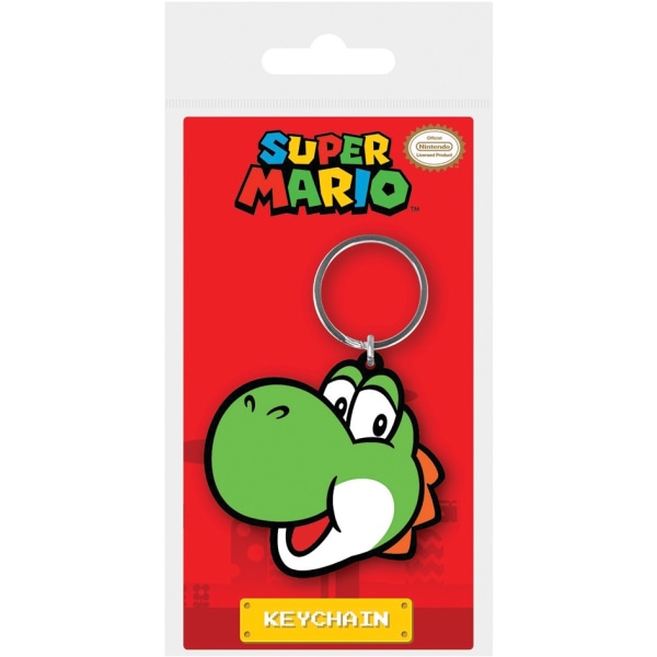 Super Mario Yoshi gumminyckelring One Size Grön/Vit Green/White One Size
