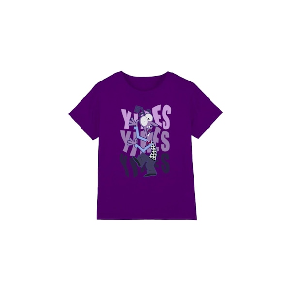 Insidan Ut 2 Barn/Kids Rädsla T-Shirt 9-10 År Lila Purple 9-10 Years