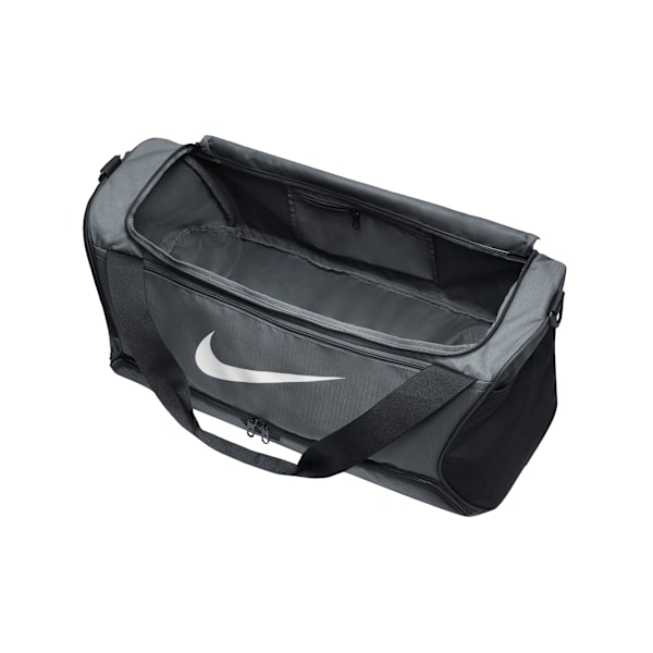 Nike Brasilia Swoosh träningsväska 60L duffelväska One Size Iron Grey Iron Grey/Black/White One Size