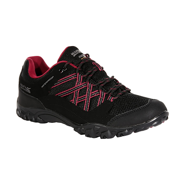 Regatta Womens/Ladies Edgepoint III Walking Shoes 7 UK Svart/Beaujolais Black/Beaujolais 7 UK