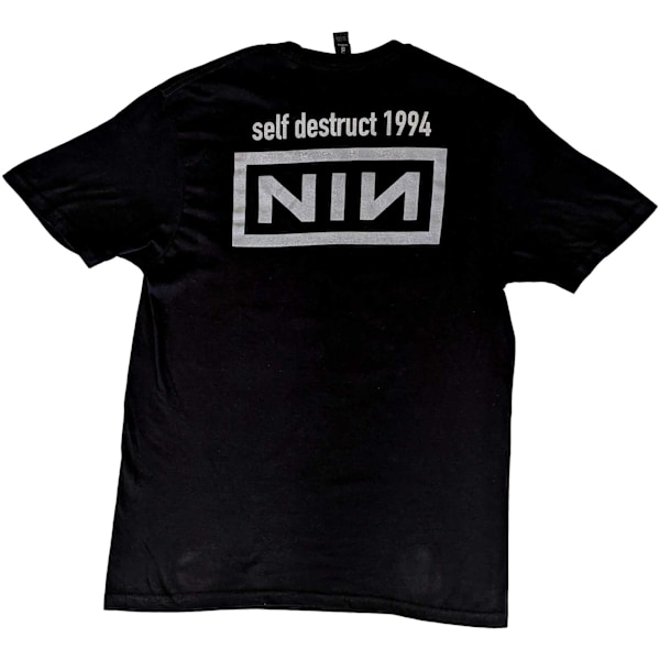 Nine Inch Nails Unisex Adult Self Destruct 94 Bomull T-shirt L Black L