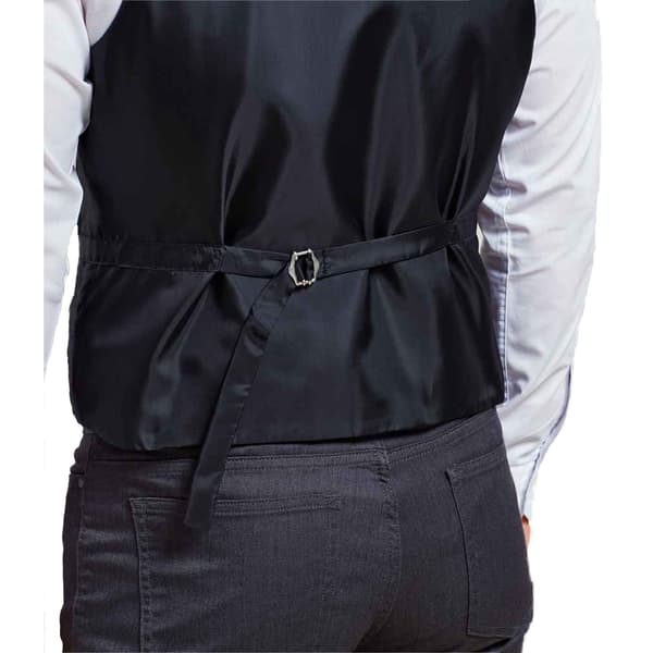 Premier Herrfodrad väst i polyester / Catering / Bar Kläder 3X Black 3XL