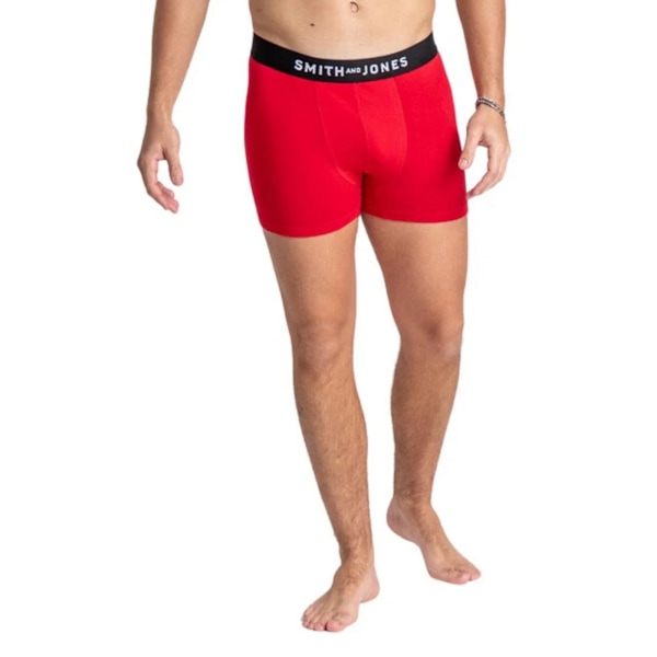 Smith & Jones Tovin Boxerkalsonger för män (5-pack) S Flerfärgad Multicoloured S