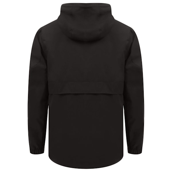 Front Row Unisex Vuxen Pullover Halv Zip Jacka L Svart Black L