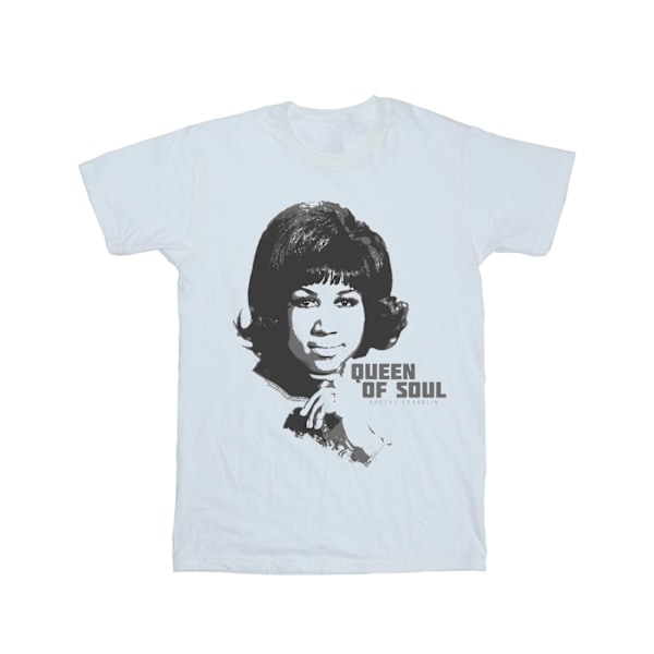 Aretha Franklin Girls Queen Of Soul Bomull T-shirt 5-6 år Vit White 5-6 Years