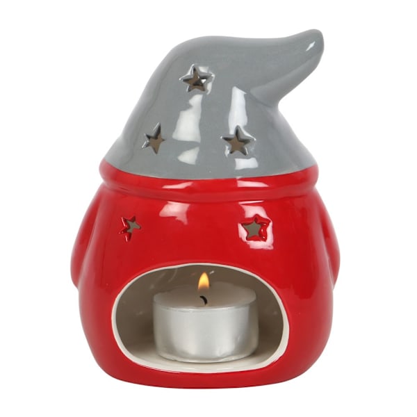 Something Different Gonk Tealight Holder One Size Röd/Vit/Grå Red/White/Grey One Size