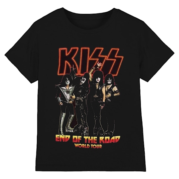 Kiss Unisex Adult End Of The Road Tour Bomull T-shirt M Svart Black M