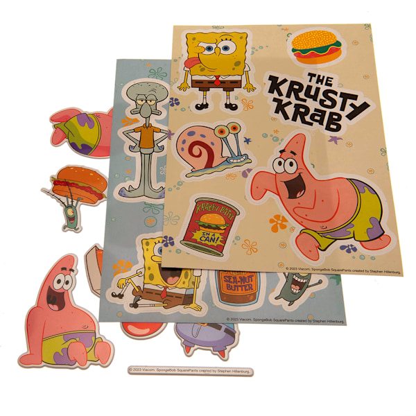 SpongeBob SquarePants Tech Stickers (55-pack) En Storlek Flerfärgad Multicoloured One Size