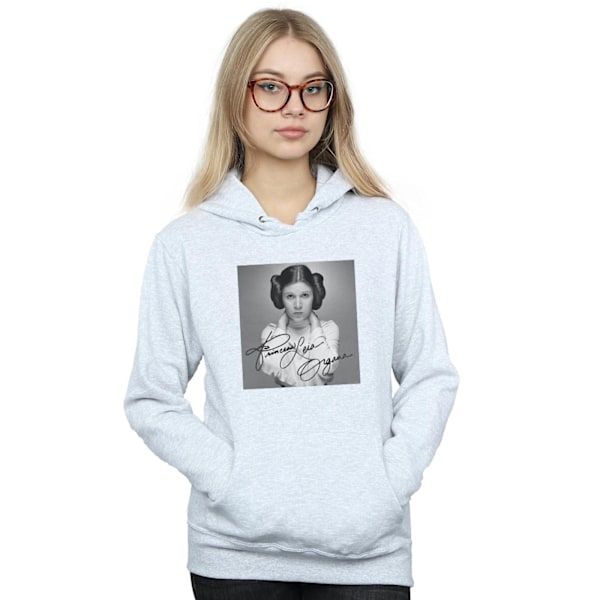 Star Wars Dam/Damer Princess Leia Organa Hoodie L Sports Gr Sports Grey L