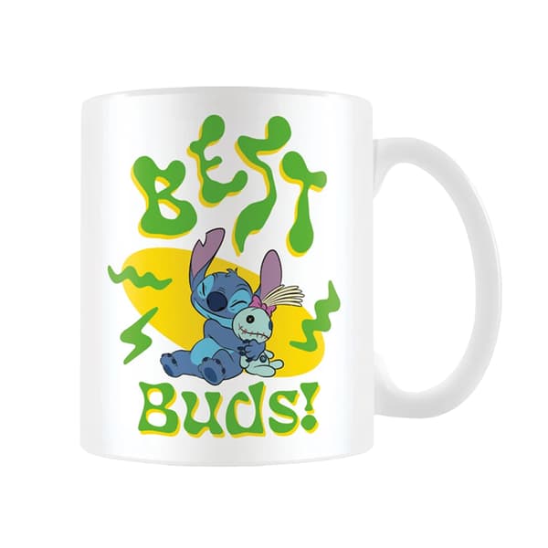 Lilo & Stitch Stitch & Scrump Mugg En Storlek Vit White One Size