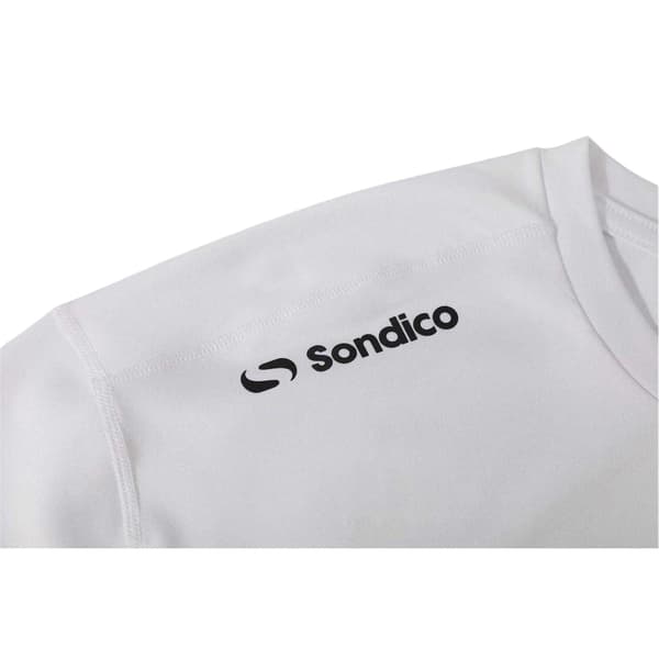 Sondico Core Långärmad Baselayer Tröja för Herr M Vit White M
