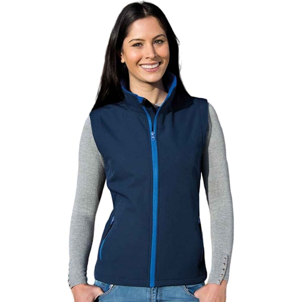 Result Dam/Kvinnor Core Tryckbar Mjuk Skal Väst M Nav Navy/Royal Blue M