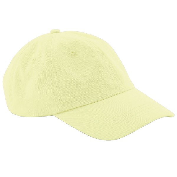 Beechfield Unisex Lågprofil 6 Panel Dad Cap One Size Pastel L Pastel Lemon One Size