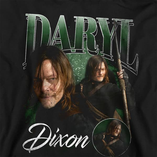 The Walking Dead Barn/Barn Daryl Dixon Hyllningspullovertröja Black 7-8 Years
