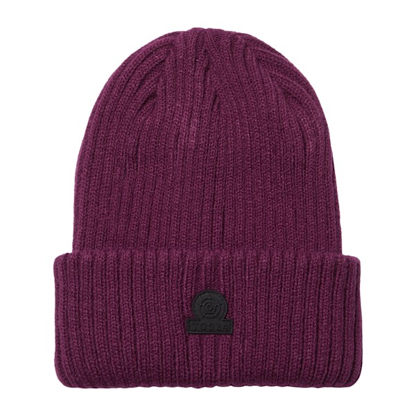 TOG24 Unisex Vuxen Burke Stickad Mössa One Size Lila Bär Purple Berry One Size