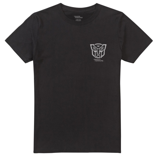Transformers Mens Factions Autobots T-Shirt M Svart Black M