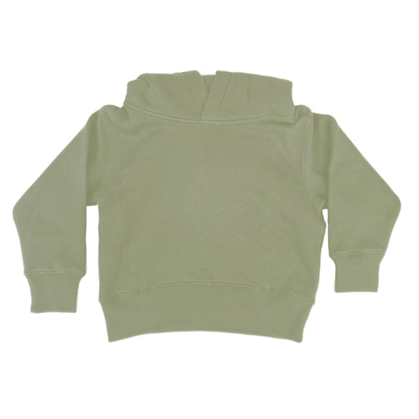 Babybugz Baby Essential Hoodie 6-12 månader Mjuk Oliv Soft Olive 6-12 Months