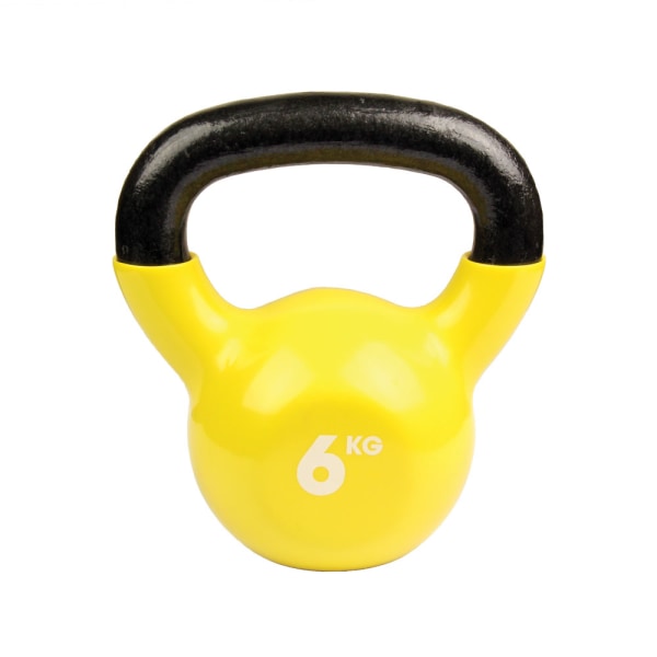 Fitness Mad Kettle Bell 6kg Gul Yellow 6kg