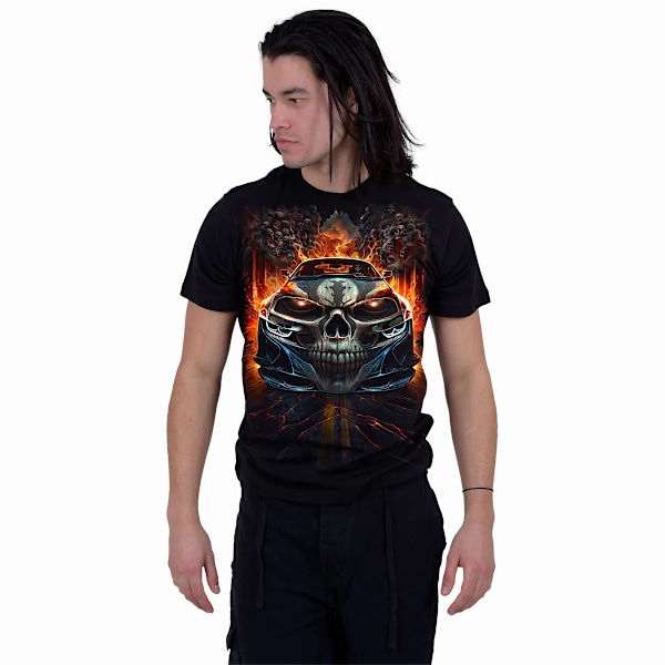 Spiral Direct Unisex Adult Speed Freak T-Shirt 4XL Svart Black 4XL