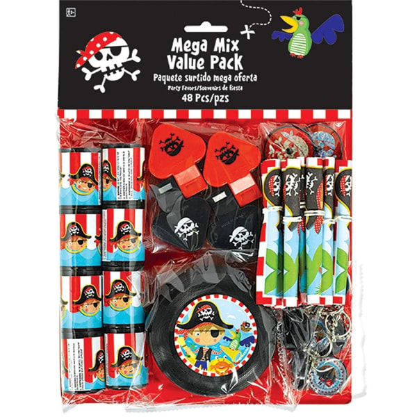 Jake And The Never Land Pirates Party Favors Set (paket med 48) Multicoloured One Size