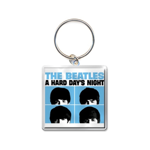 The Beatles Hard Days Night Film Photo Print Nyckelring One Size S Silver/Black/Blue One Size