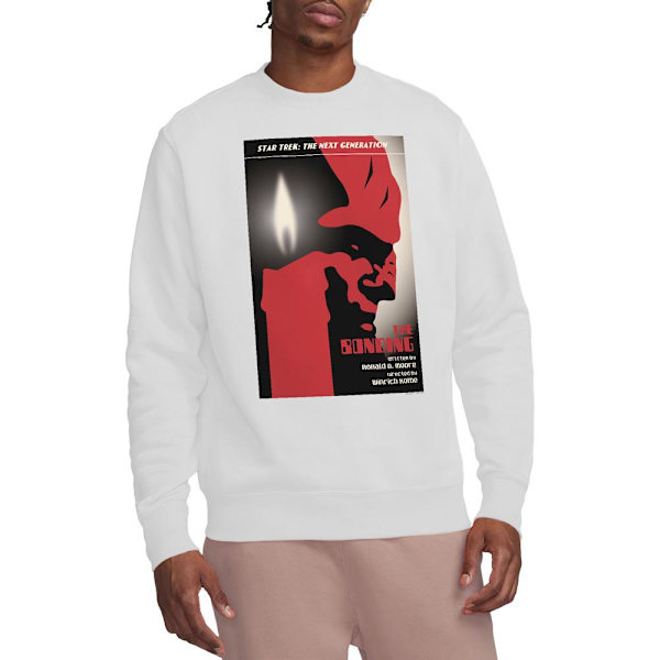 Star Trek Unisex Vuxen The Next Generation Säsong 3 Avsnitt 5 S White XXL