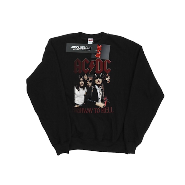 AC/DC Dam/Kvinnor Highway To Hell Sweatshirt S Svart Black S