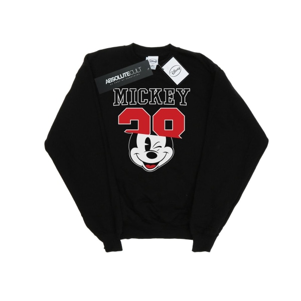 Disney Womens/Ladies Mickey Mouse Split 28 Sweatshirt S Svart Black S