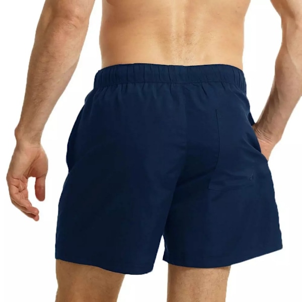 RIPT Essentials Herr Badshorts L Marinblå/Vit Navy/White L