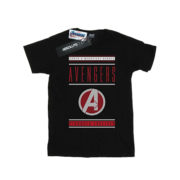 Marvel Boys Avengers Endgame Stronger Together T-shirt 12-13 år Black 12-13 Years