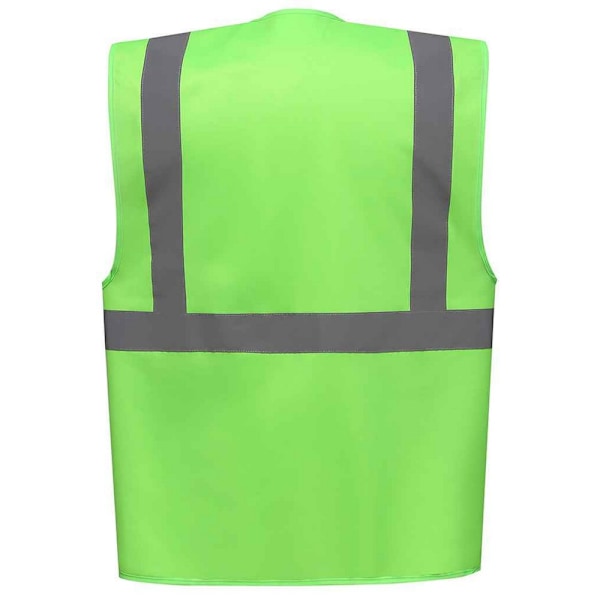 Yoko Unisex Vuxen Executive Hi-Vis Väst M Lime Green Lime Green M