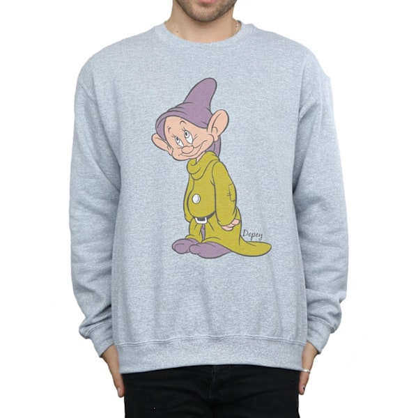 Disney Classic Dopey Sweatshirt för män 3XL Sports Grey Sports Grey 3XL