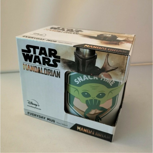 Star Wars: The Mandalorian Snack Time Mug One Size Vit/Grön White/Green One Size
