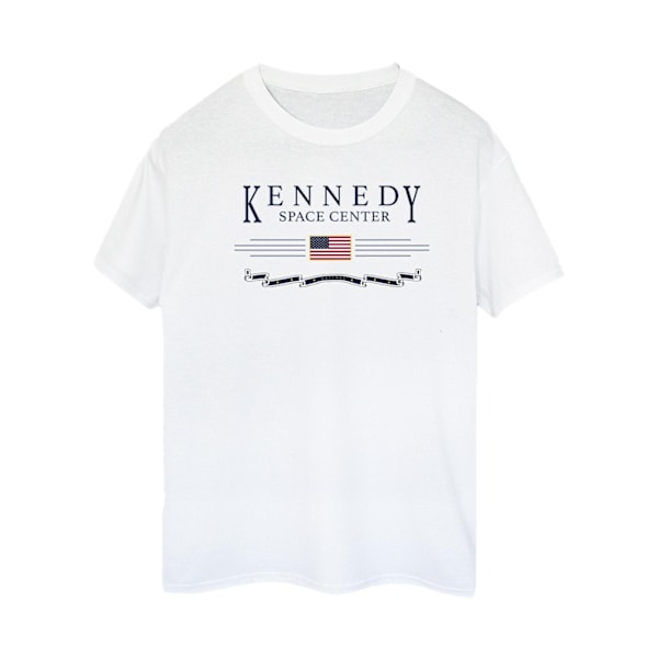 NASA Dam/Kvinnor Kennedy Space Centre Explore Bomull Boyfrien White M