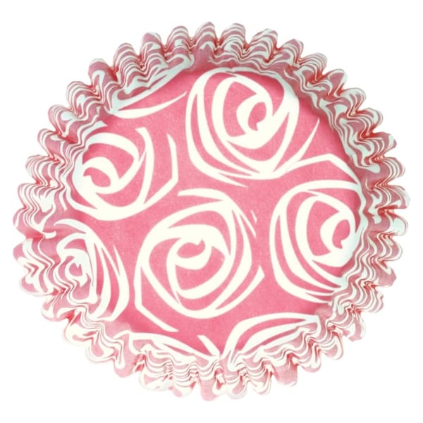 Culpitt Rosor Muffinsformar En Storlek Rosa Pink One Size