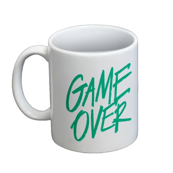 Squid Game 2 Game Over Mugg One Size Vit/Grön/Rosa White/Green/Pink One Size