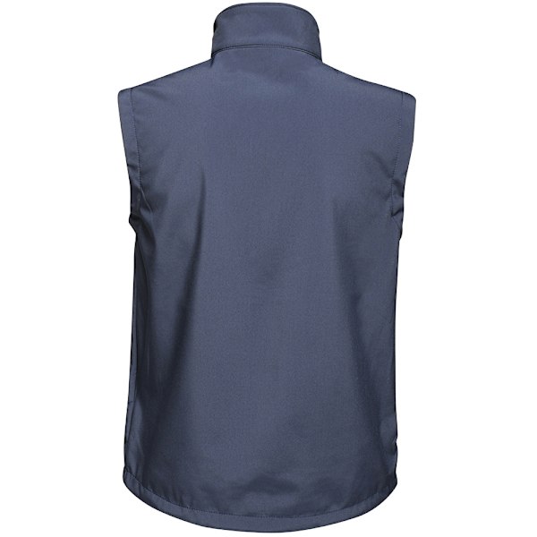 Regatta Herr Octagon II Tryckbar Mjuk Skal Väst XS Marinblå Navy/Seal Grey XS