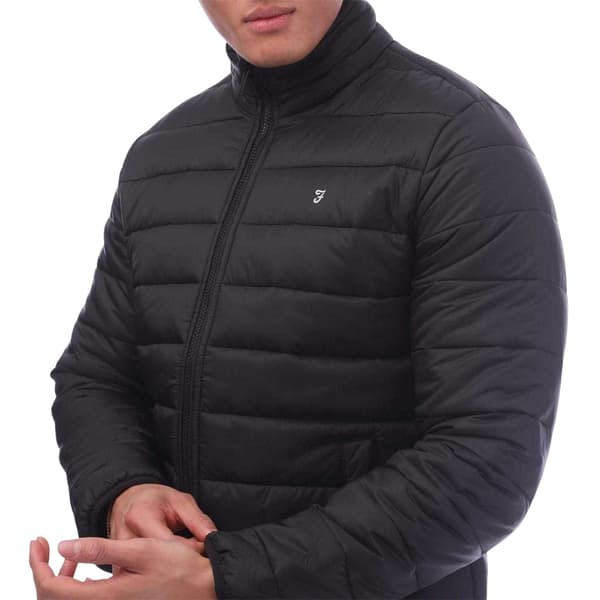 Farah Herr Vadderad Jacka XL Svart Black XL